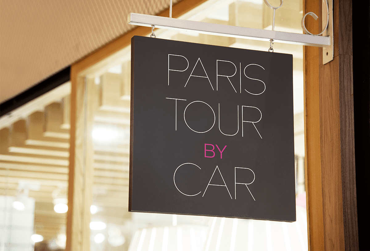 Paris tour by car